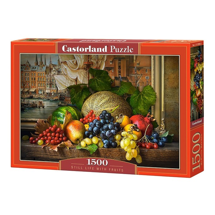 Пазл «Натюрморт с фруктами», 1500 элементов