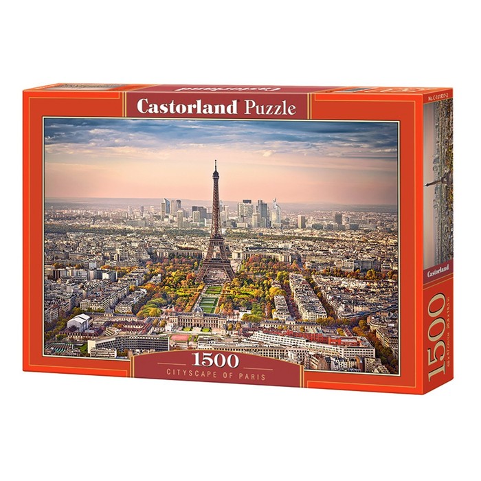 Пазл «Вид Парижа», 1500 элементов пазл вид из кабинета ученого 500 элементов
