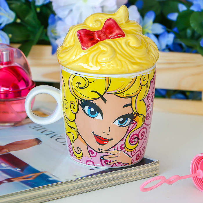 Кружка причёски "Пусть день будет...", 300 мл