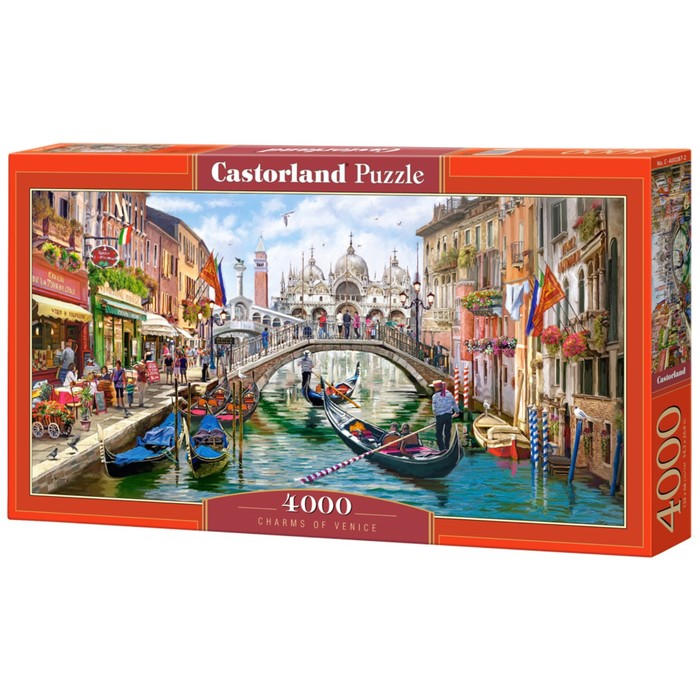 цена Пазл «Очарование Венеции», 4000 элементов