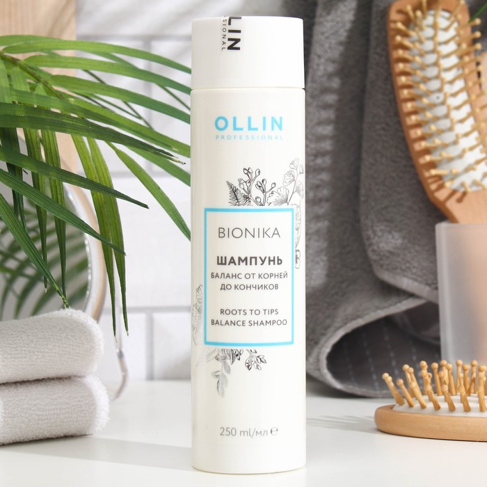 Шампунь Ollin Professional баланс от корней до кончиков, 250 мл шампунь баланс от корней до кончиков roots to tips balance shampoo
