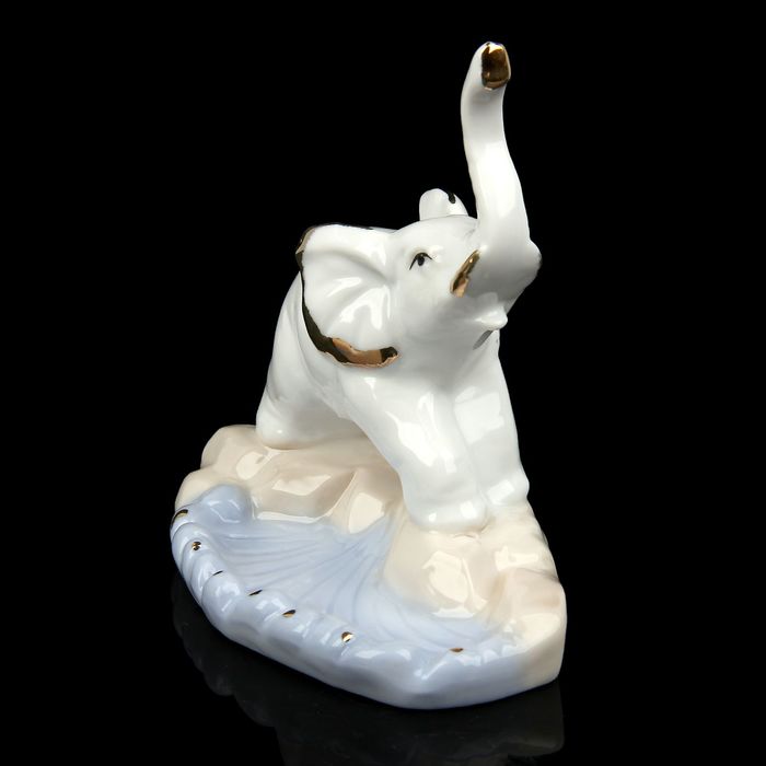 Подставка для колец "Слонёнок на камушках"