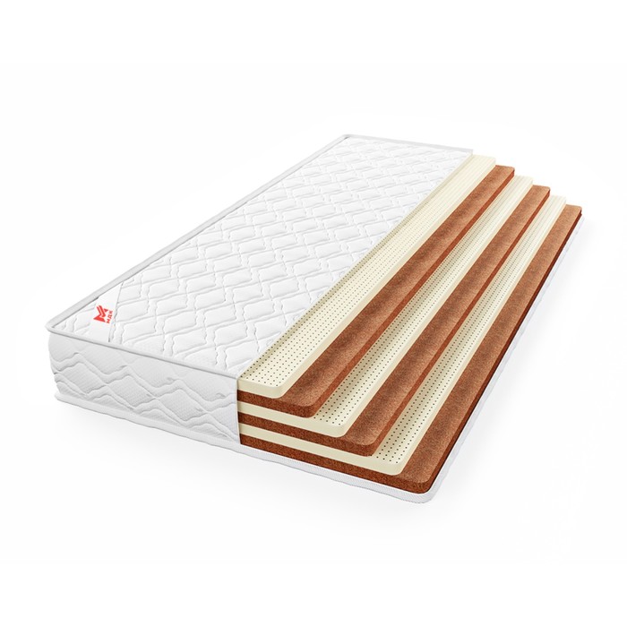 

Матрас Mix «Hard» Т97-8 120х190 см, высота 19 см, чехол трикотаж