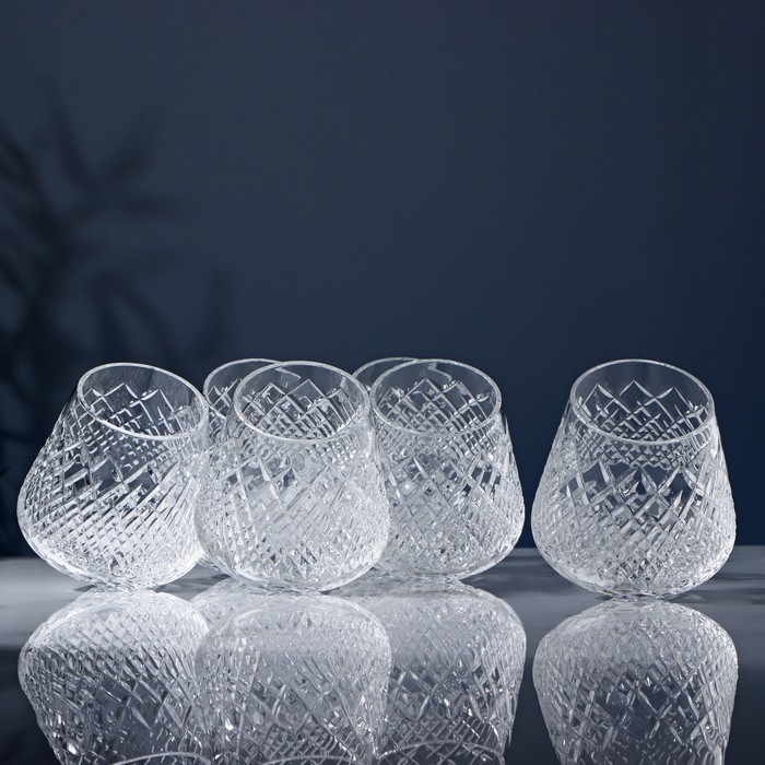 Набор фужеров хрустальных «Неваляшка», 200 мл, 6 шт