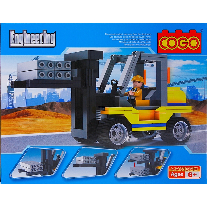 Конструктор «Электропогрузчик», 171 деталь