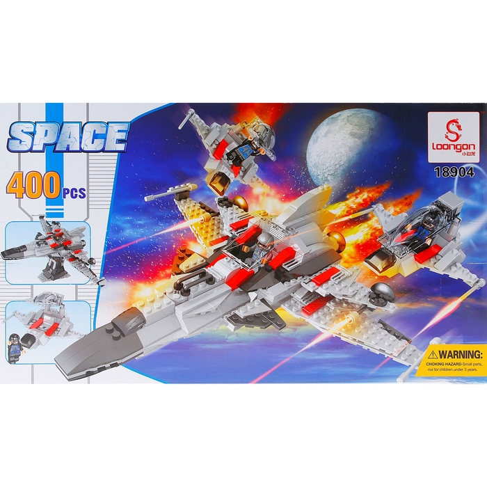 Конструктор «Космическое сражение», 425 деталей