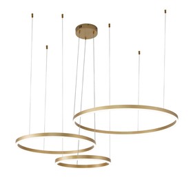 

Подвесной светильник Galass, 129Вт, LED, 150x80x14/124 см