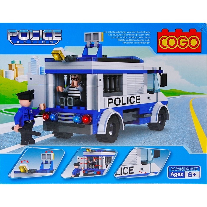 Конструктор «Полицейский броневик», 194 детали