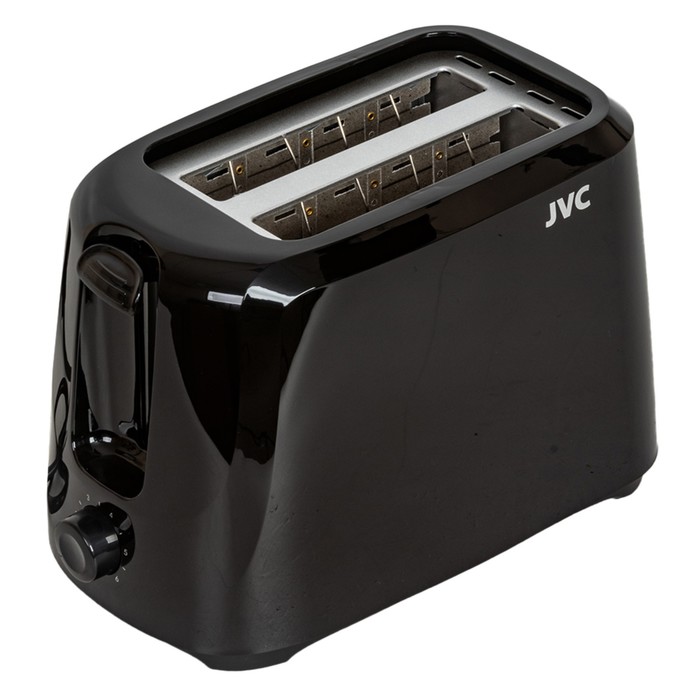 Тостер jvc JK-TS623, 700 Вт, 6 режимов прожарки, 2 тоста, чёрный