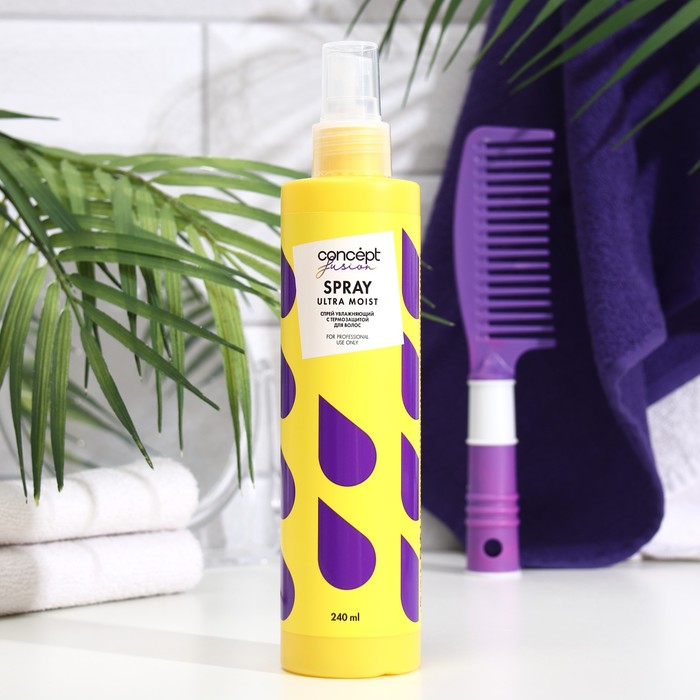 Спрей увлажняющий с термозащитой Ultra Moist, 240 мл