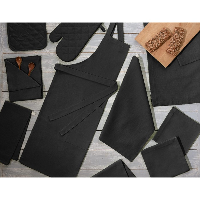 

Полотенце кухонное Black, размер 45х60 см