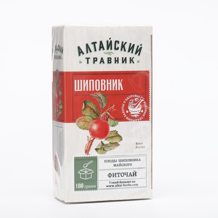 

Фиточай Шиповник, плоды, 100 г в инд.уп.