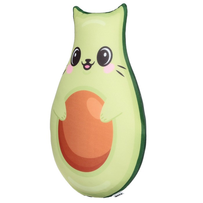 фото Мягкая игрушка-антистресс «авокадо-кот», 30 см пк лидер