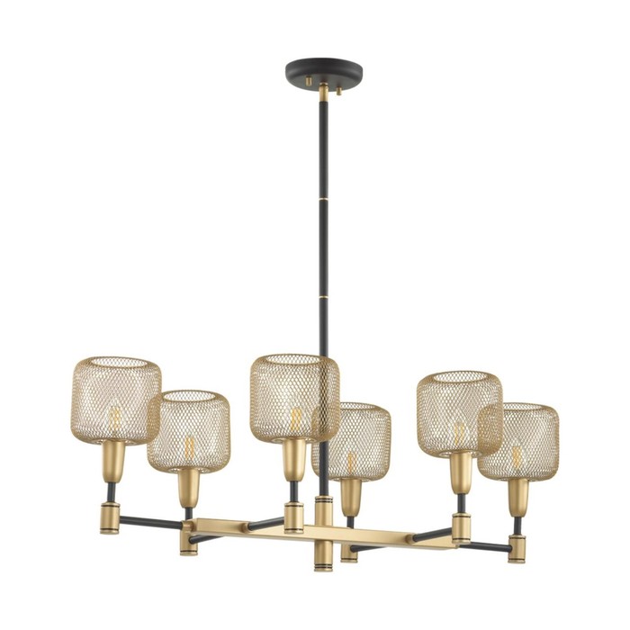

Люстра Lecola 6x40W E14 129x42 см