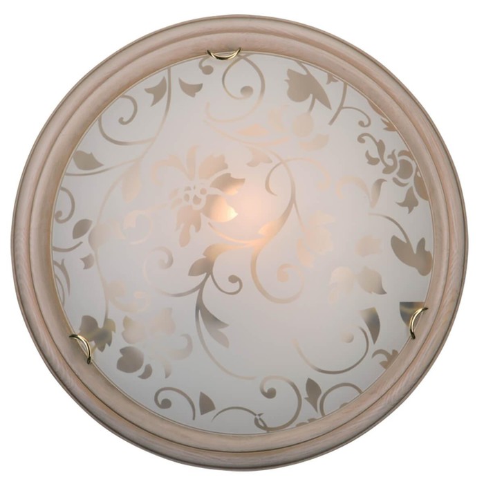 

Настенно-потолочный светильник Provence crema 2x60W E27 9x9 см