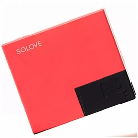 

Внешний аккумулятор Xiaomi Mi Solove W2, 5000мАч, 3.6 А, 2 USB, 3 вилки, красный