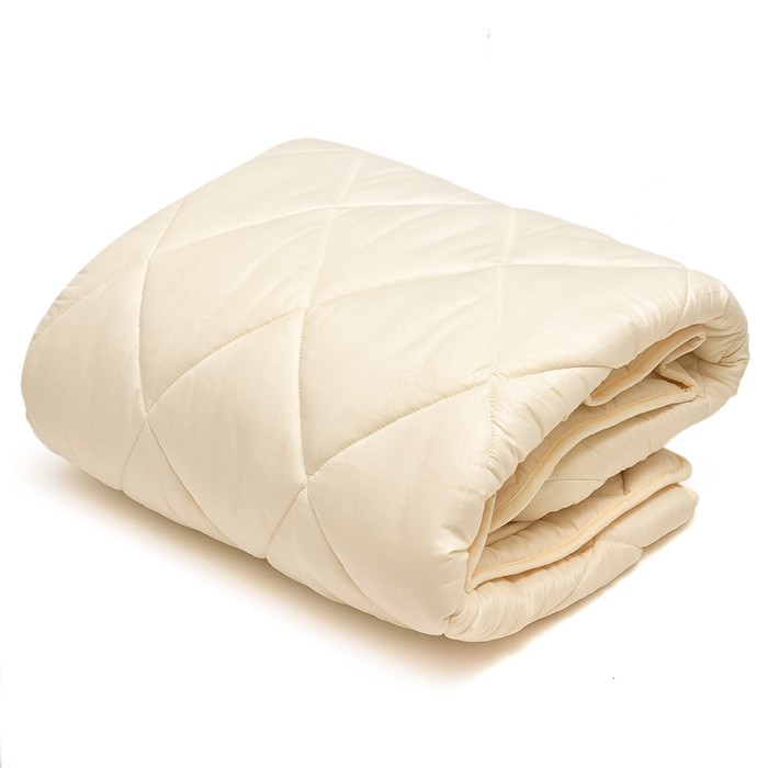 Одеяло Овечья шерсть 200х220 см, полиэфирное волокно 200гр/м, 100% полиэстер