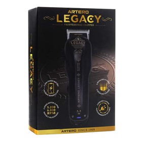 Машинка для стрижки волос Artero Legacy Cordless Clipper, карбоновый клинок, АКБ