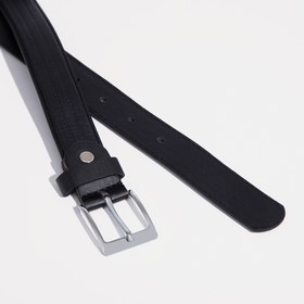 

Ремень детский, ширина 2 см, винт, пряжка металл, цвет чёрный