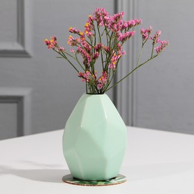 Набор ваза и подставка "Счастье внутри", 9 х 7 х 7 см