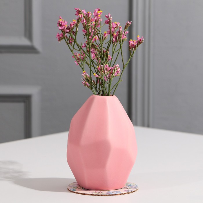 Ваза для цветов и подставка «Sweet home», 9 х 7 х 7 см. ваза для цветов подсвечник электра 10 х 9 х 9 см