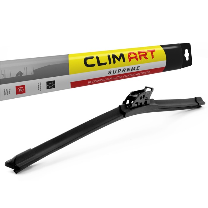 

Щетка бескаркасная Clim Art Supreme 16"/41 см, 10 адаптеров
