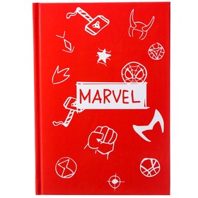 Ежедневник А5, 80 листов 'Marvel',  Мстители Ош