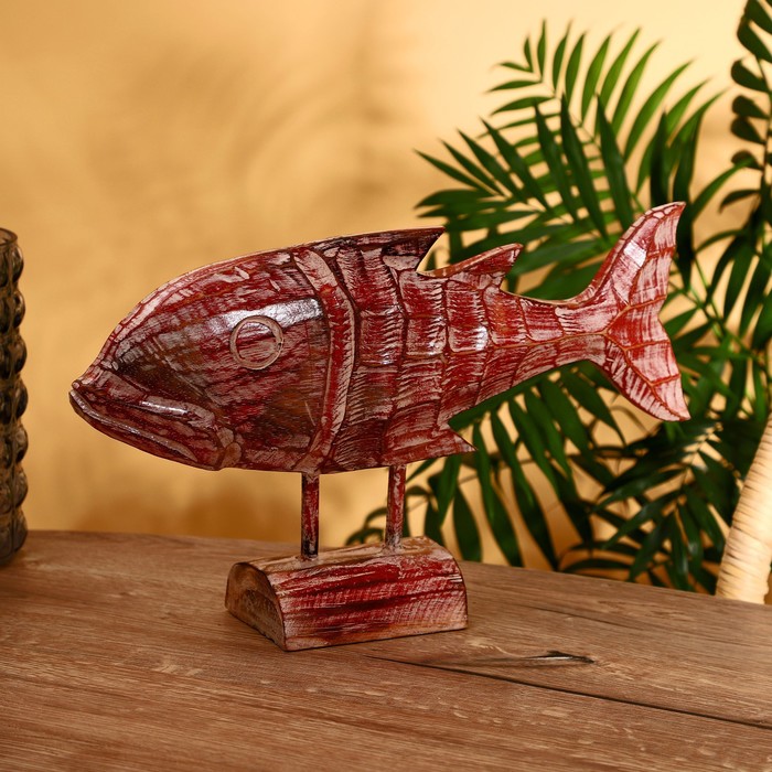 Сувенир "Рыба" албезия 40х9х22 см