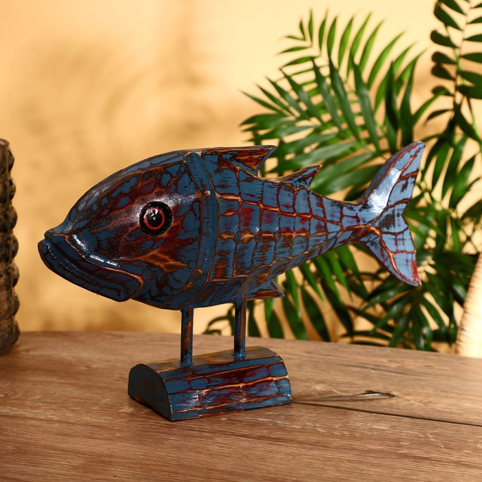 Сувенир Рыба албезия 40х9х22 см сувенир рыба албезия 40х9х22 см