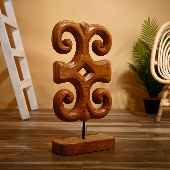 Сувенир "Африканский символ" джампинис 30х15х60 см