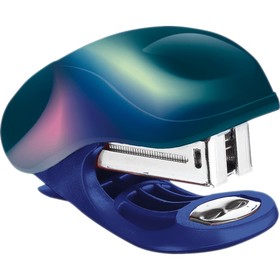 

Степлер mini №26/6 Maped NIGHTFALL MINI + 400 скоб, встроенный дестеплер,блистер 404041