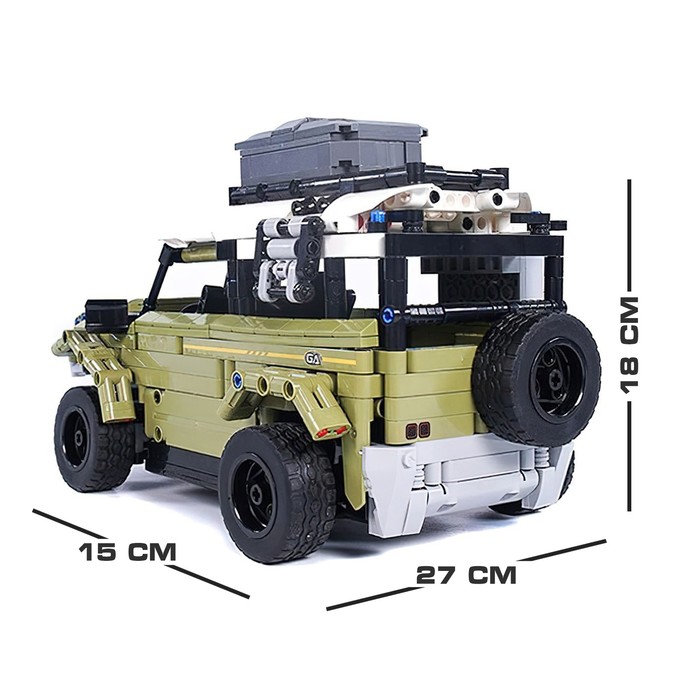 

Конструктор радиоуправляемый Land Rover Defender, 956 деталей