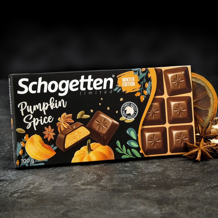 Шоколад Schogetten Pumpkin Spice, 100 г