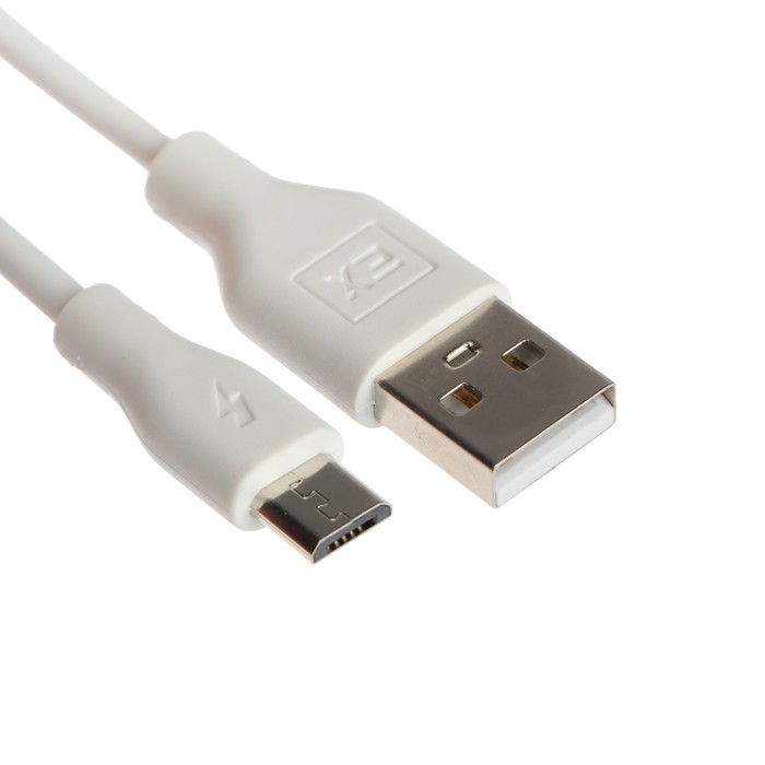 Кабель Exployd EX-K-487, microUSB - USB, 2 м, белый кабель exployd classic ex k 492 microusb usb 1 м черный