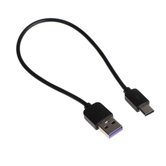 

Кабель Exployd EX-K-1391, Type-C - USB, 2.4 А, 0.25 м, силиконовая оплетка, черный