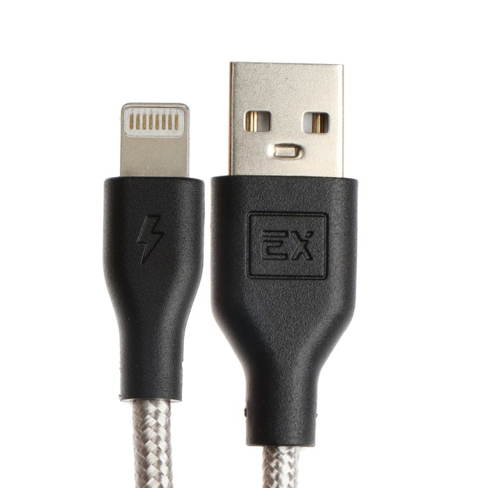 

Кабель Exployd Classic EX-K-496, Lightning - USB, 1 м, серый