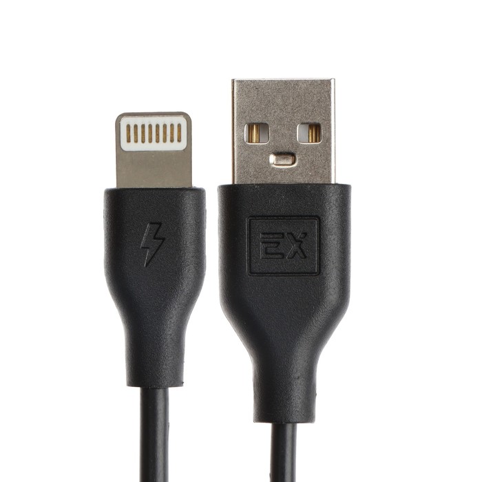 

Кабель Exployd Classic EX-K-488, Lightning - USB, 2.1 А, 2 м, черный