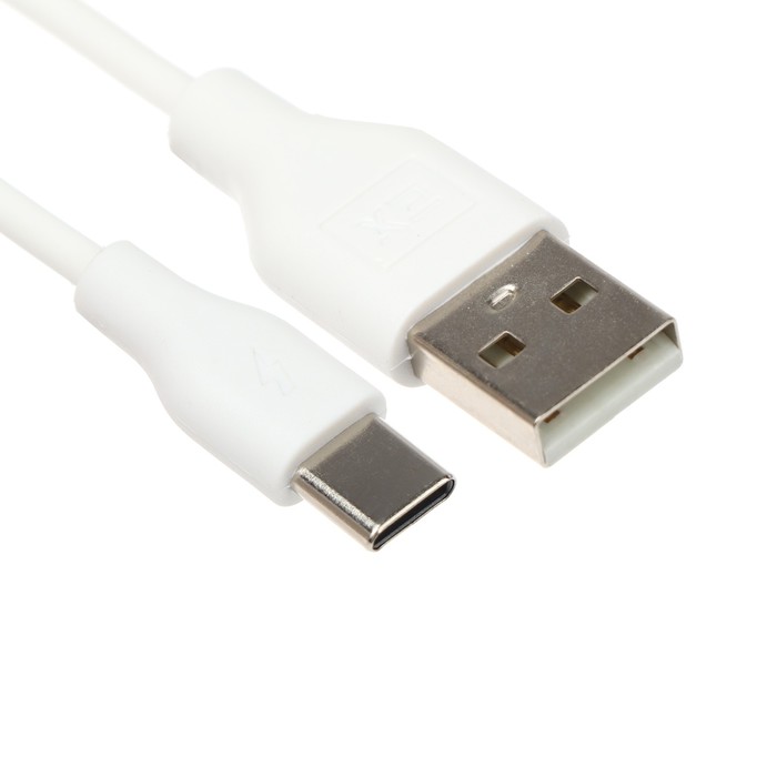 Кабель Exployd Classic EX-K-485, Type-C - USB, 1 м, белый кабель exployd ex k 1239 type c pd 8 pin 1м белый