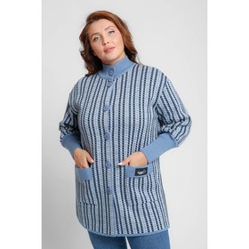 

Кардиган женский, размер 48, цвет джинсовый