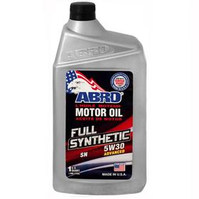 

Масло моторное синтетическое SAE 5W-30 SN ABRO, 1 л