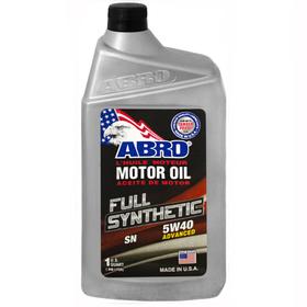 

Масло моторное синтетическое SAE 5W-40 SN ABRO, 1 л