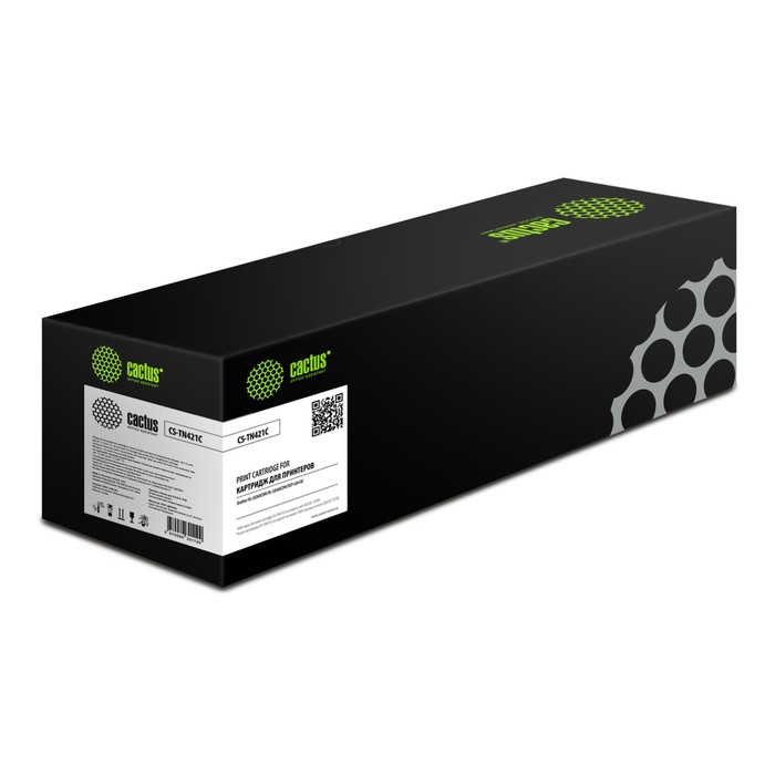 

Картридж Cactus CS-TN421C TN-421C, для Brother HL-L8260CDW/HL-L8360CDW, 1800стр, голубой