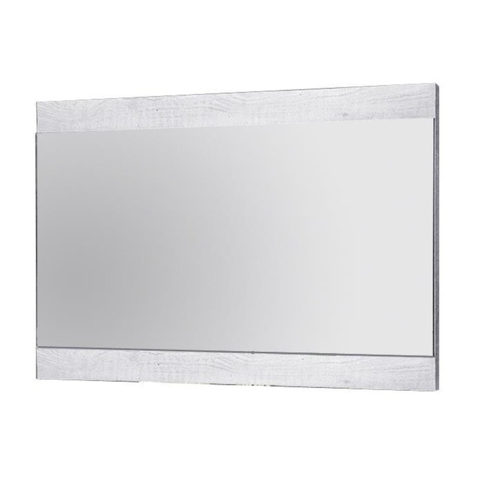 Зеркало навесное «Лючия» 33.13, 1300 × 20 × 700 мм, цвет бетон пайн белый