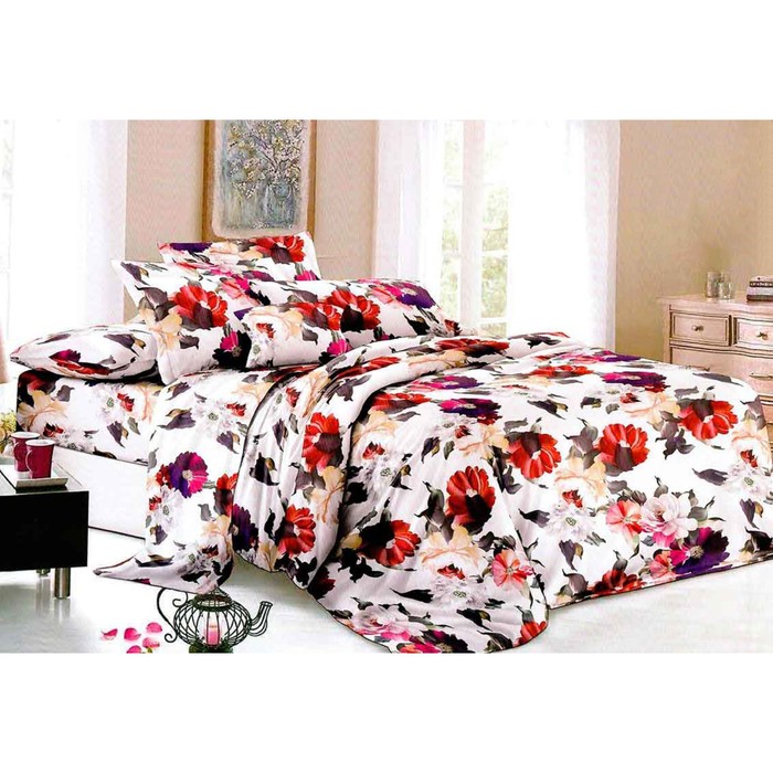 

Постельное бельё 1.5 сп, размер 150x215 см, 150x215 см, 70x70 см - 2 шт