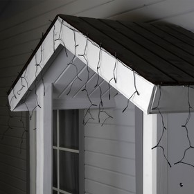

БАХРОМА ECO. ЭРА, IP44, на солнечной батарее, Ш:3.8м, В:0.5м, Н.Т., 110 LED, 2 режима, БЕЛЫЙ