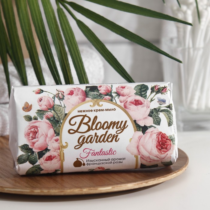 Крем-мыло твердое Bloomy garden Fantastic, 90 г