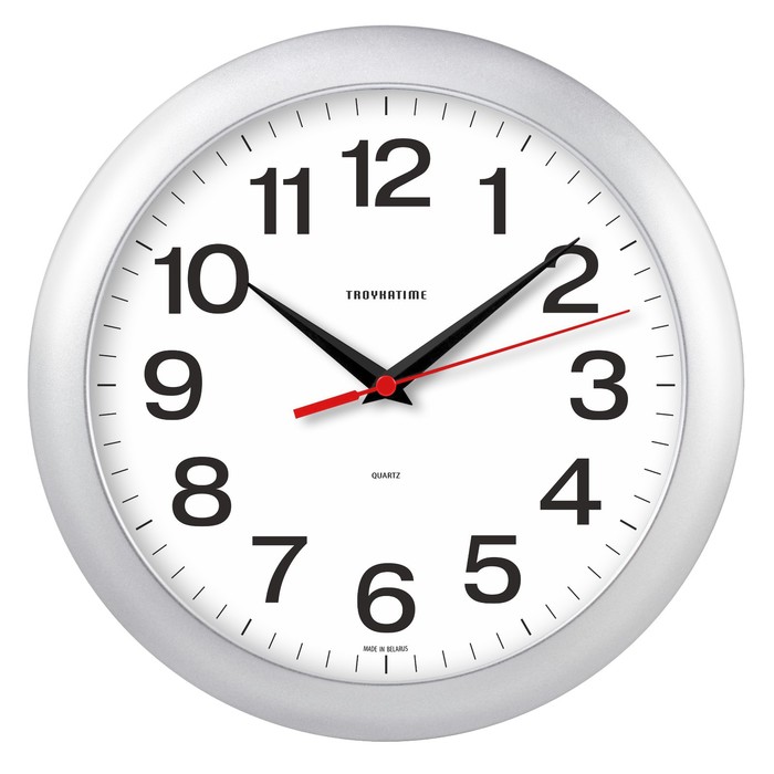 Часы настенные, серия: Классика, d-29 см часы настенные серия классика d 29 см коричневый обод