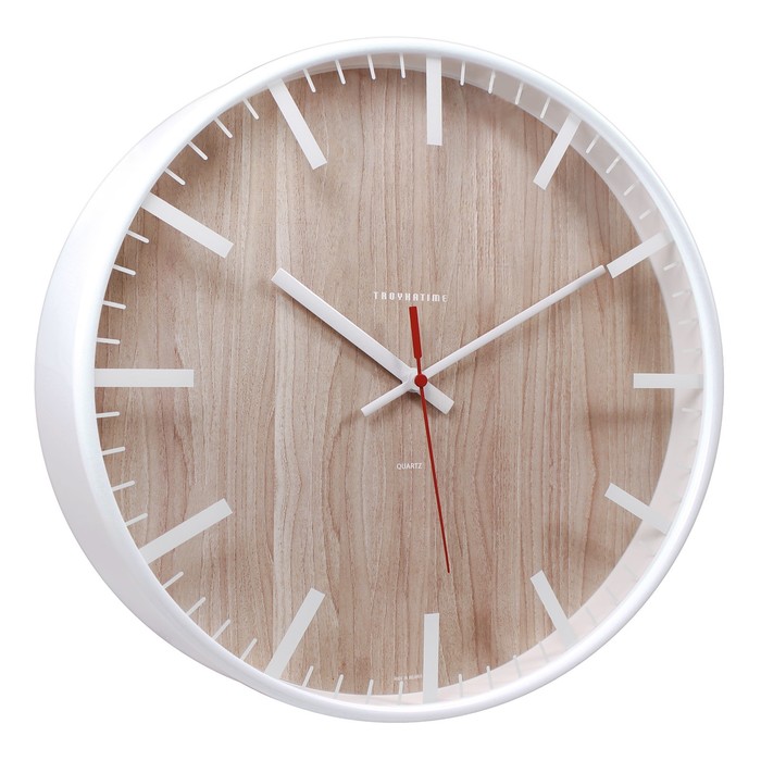 фото Часы настенные, серия: интерьер, d-29 см тройка