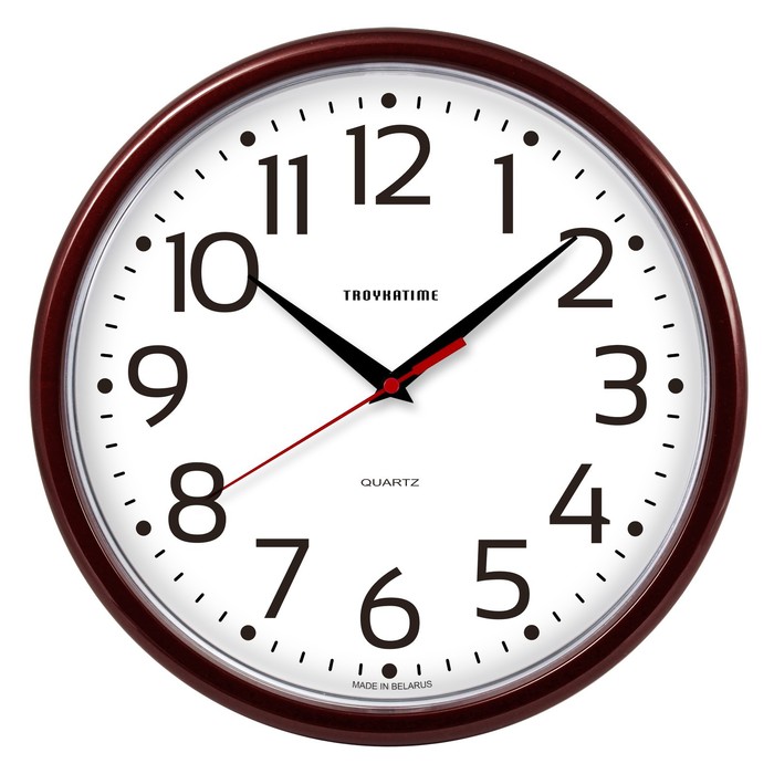 Часы настенные, серия: Классика, d-23 см часы настенные серия классика рубин d 23 см песочный обод