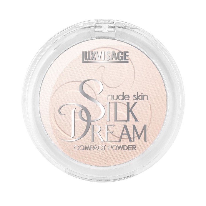 компактная пудра luxvisage silk dream nude skin тон 4 розовый беж Пудра компактная Luxvisage Silk Dream nude skin, тон 01